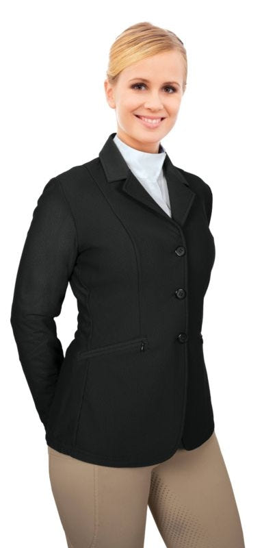 Ovation Ladies AirFlex 3-Button Show Coat Medium (
