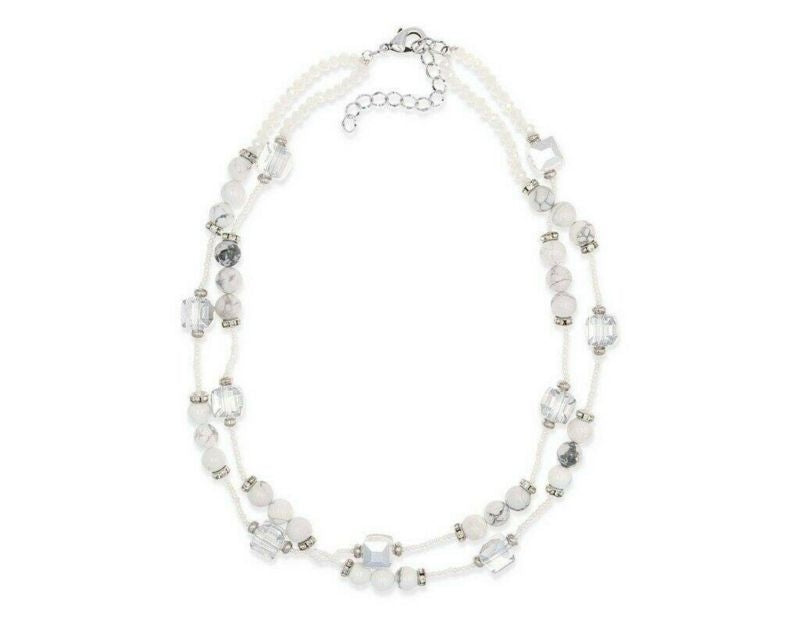 Montana Silversmiths Ladies Double Snowy Choker Ne