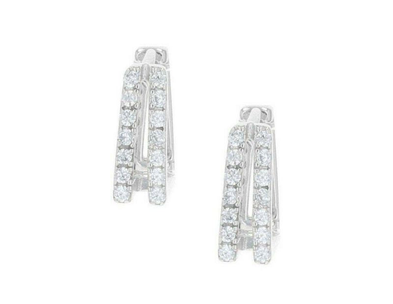 Montana Silversmiths Minimal V Stirrup Earrings Cu