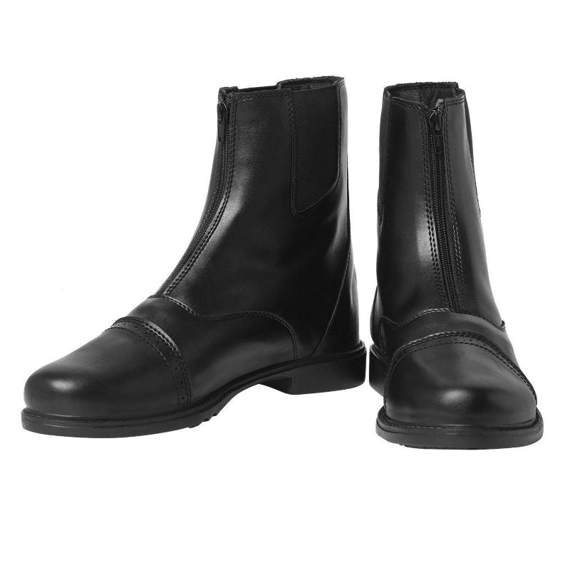 TuffRider Mens Starter Paddock Boots 11 Black