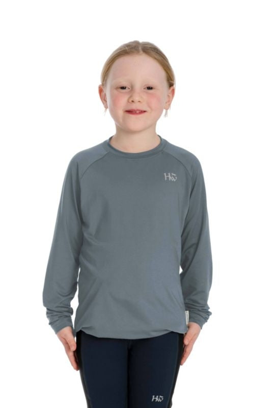 Horseware Kids Baselayer Shirt 3-4 Years Navy