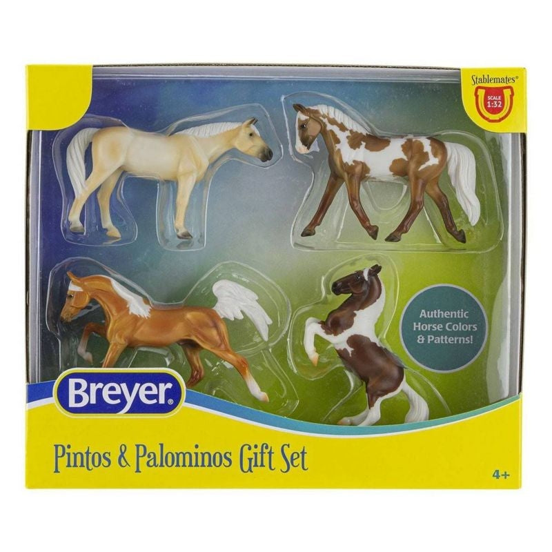 Breyer Pintos And Palominos Gift Set 4 Piece Set