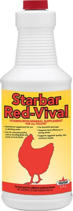 Starbar Red Vival Poultry Supplement 12 oz