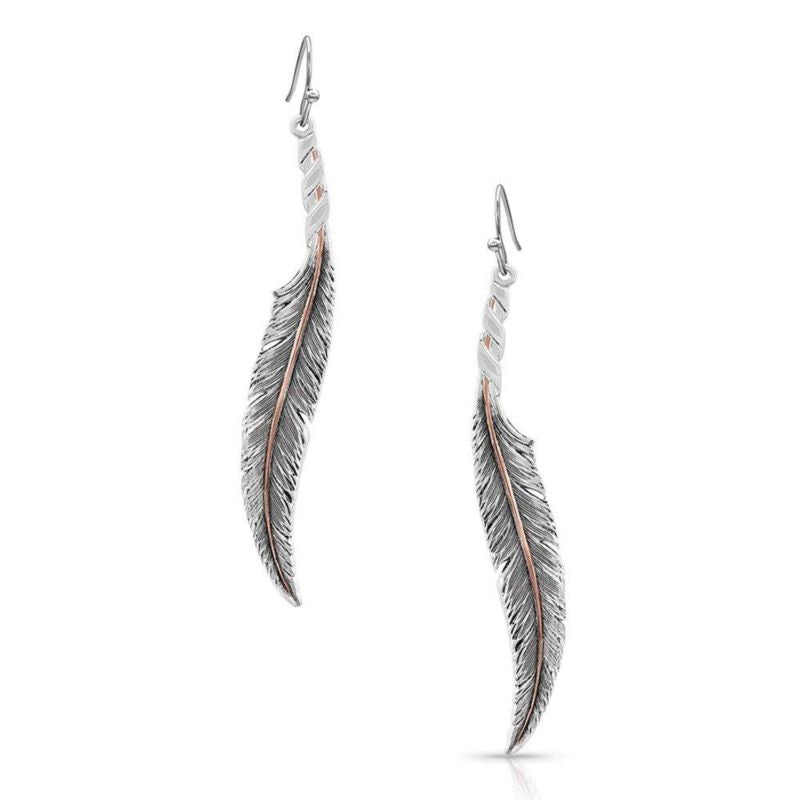 Montana Silversmiths Wind Dancer Wrapped Feather E
