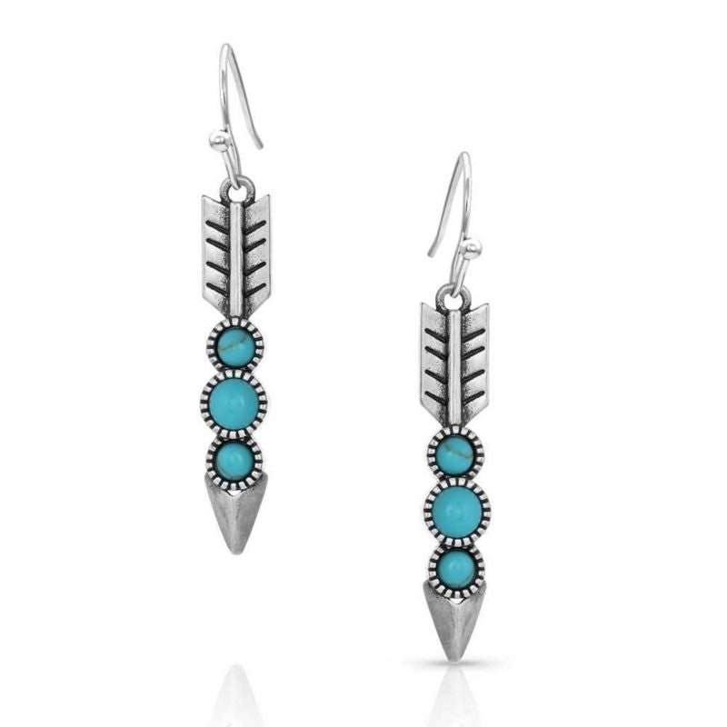 Montana Silversmiths Free Falling Arrow Earrings