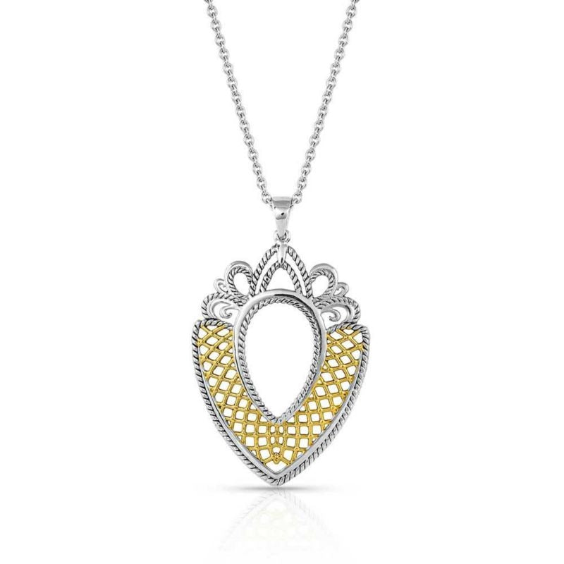 Montana Silversmiths Honeycomb Western Lace Neckla