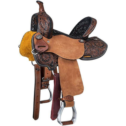 Royal King Yth Hawley Barrel Saddle Pkg