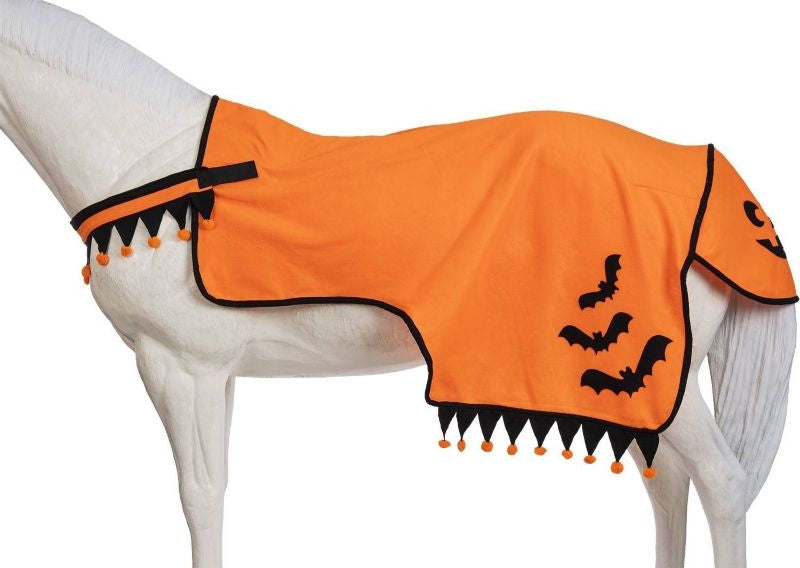 Tough1 Halloween 1/4 Sheet with Breast Collar Ora
