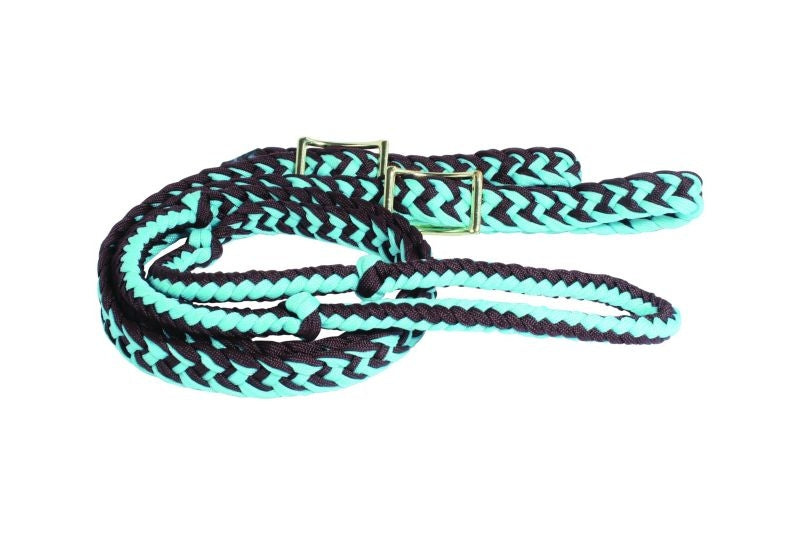 Professionals Choice 5/8" Braided Barrel Reins