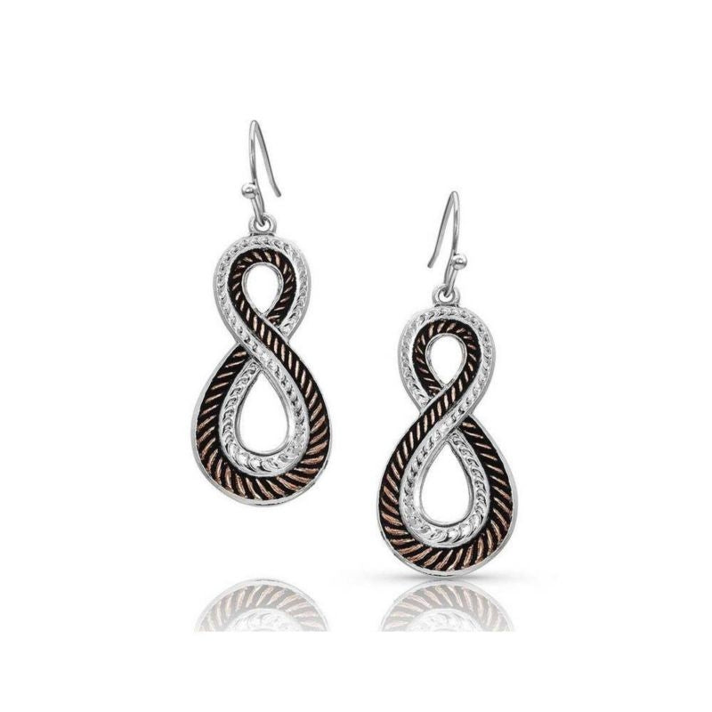 Montana Silversmiths Hope Rope Dangle Earrings