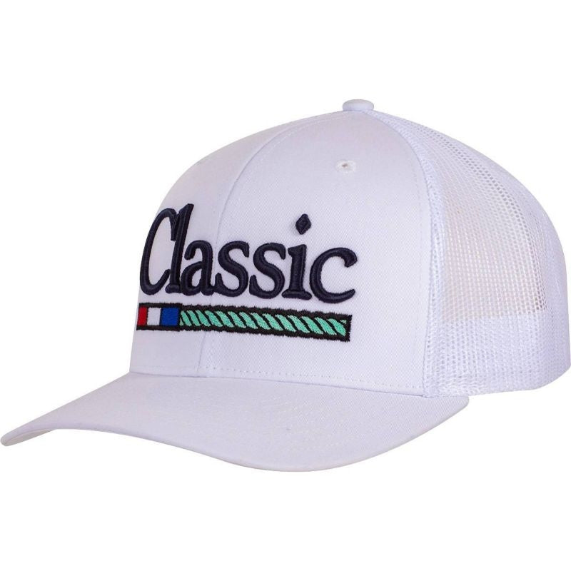 Classic Rope Snapback Ball Cap with 3D Large Embro