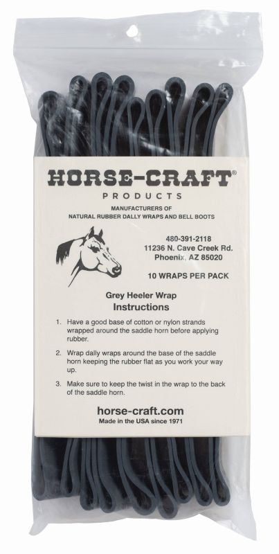 Weaver Horse Cra Dally Wraps 10 Pack Grey