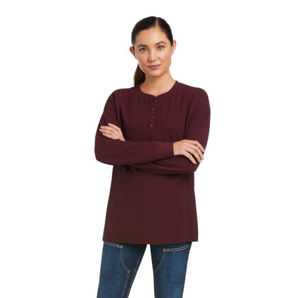 Ariat Ladies Rebar Thermal LS Top