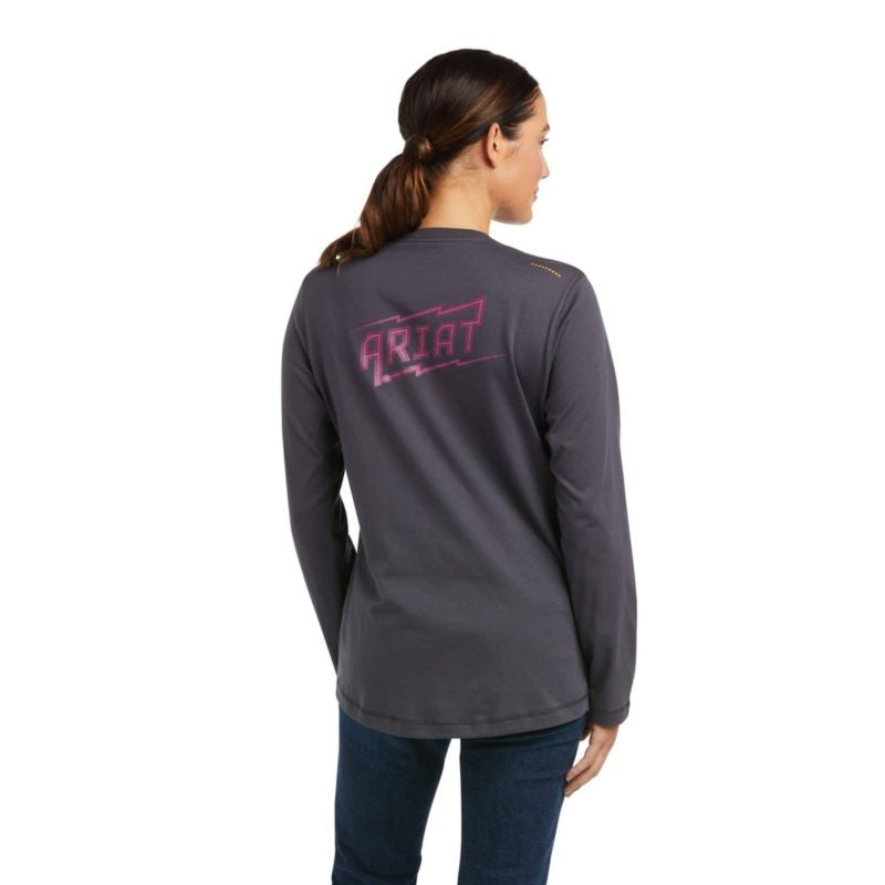 Ariat Ladies Rebar Workman High Voltage T-Shirt X-