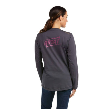 Ariat Ladies Rebar Workman High Voltage T-Shirt X-
