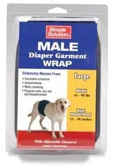 Simple Solution Washable Male Dog Wrap