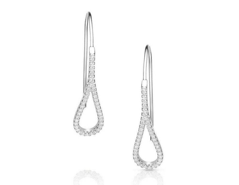 Montana Silversmiths Barely There Teardrop Earring