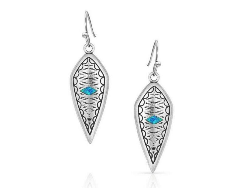 Montana Silversmiths Beholders Eye Scalloped Earri