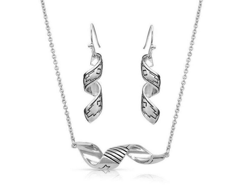 Montana Silversmiths Coiled Thunderstorm Jewelry S