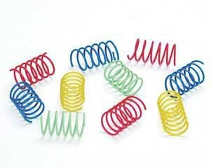 Colorful Springs Cat Toys 1in X 2in