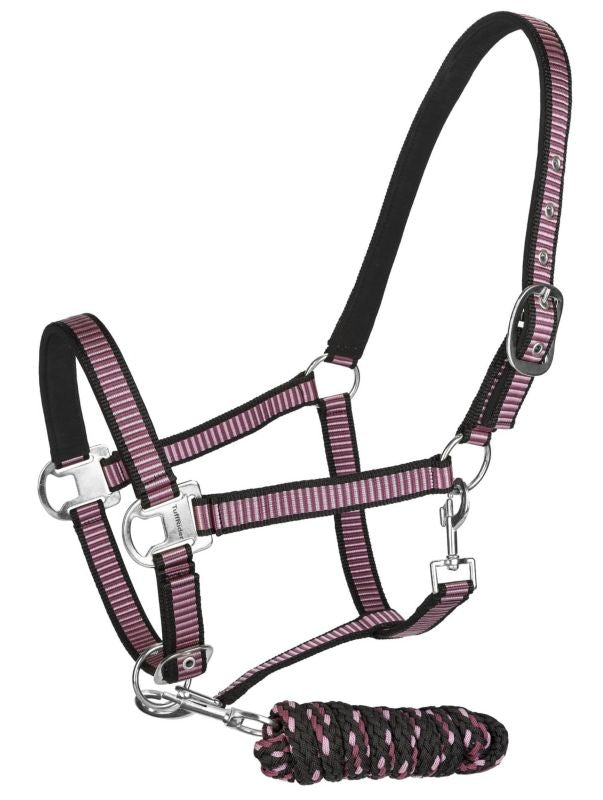 TuffRider Adjustable Nylon Breakaway Halter with P