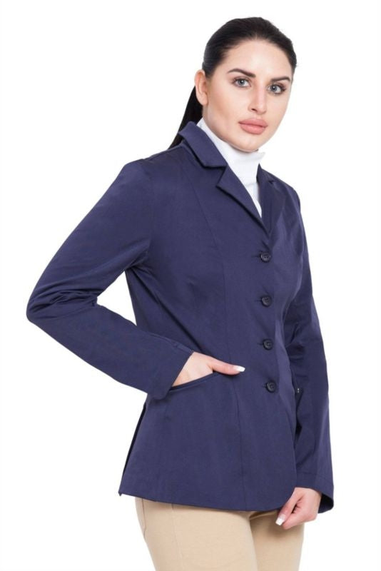 TuffRider Ladies Starter Show Coat 6L Navy