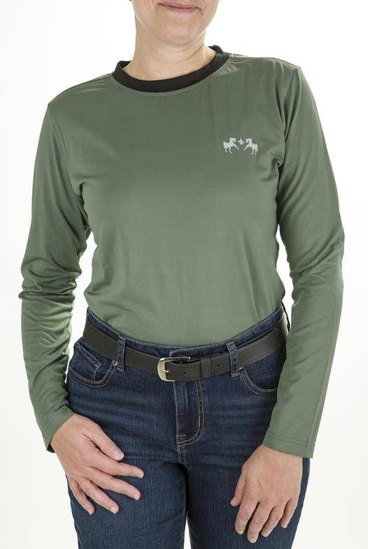 Equine Couture Ladies Equilibrium Long Sleeve Shir
