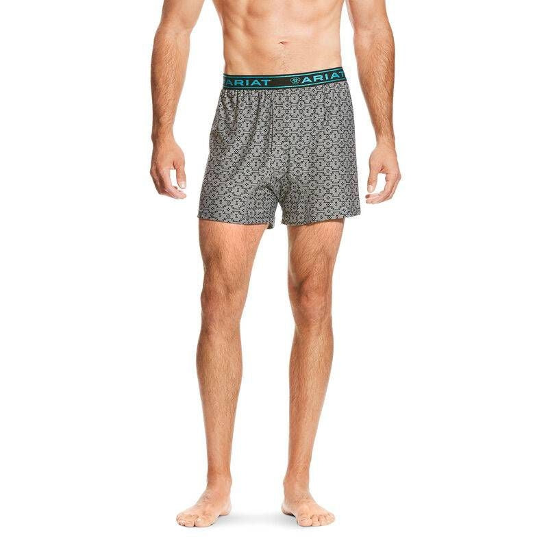 Ariat Mens UnderTek FreeFit Boxers Large Graphite