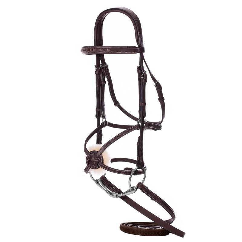 Equinavia Valkyrie Fancy Stitched Figure 8 Bridle