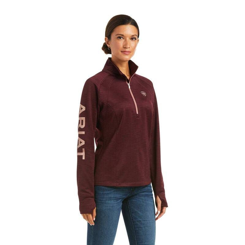 Ariat Ladies Tek Team 1/2 Zip Sweatshirt