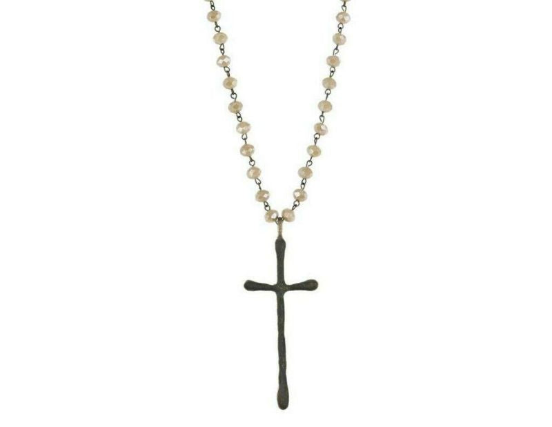 Montana Silversmiths Cross Bead Attitude Necklace