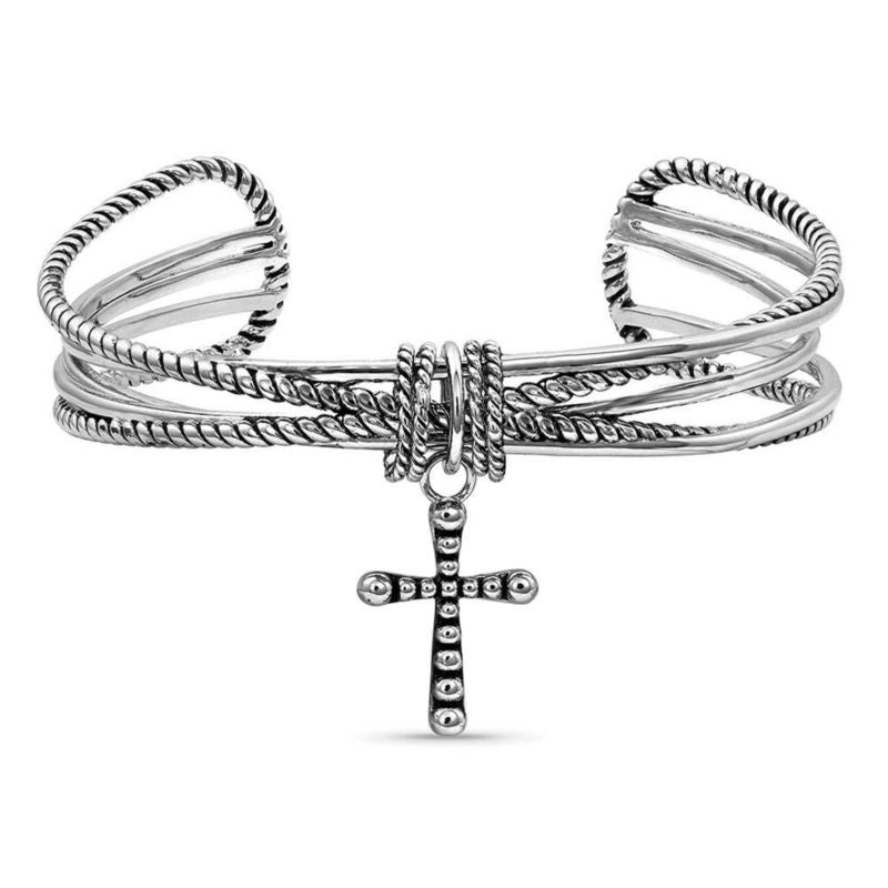 Montana Silversmiths Roped Faith Bracelet