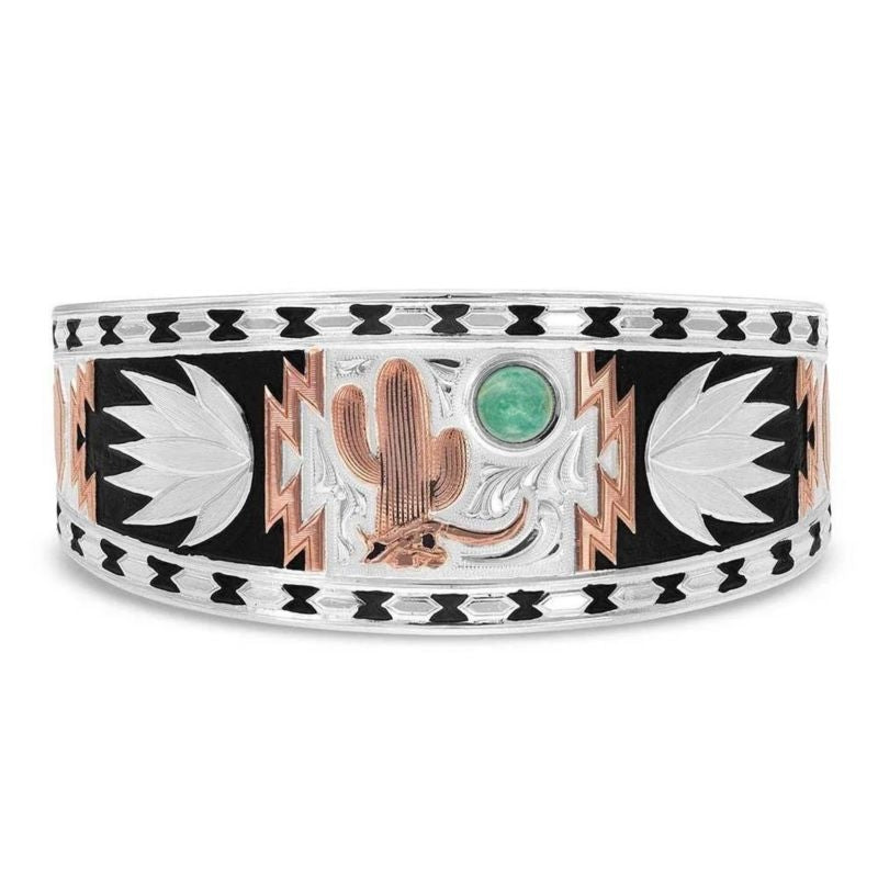 Montana Silversmiths Desert Serenade Cactus Cuff B