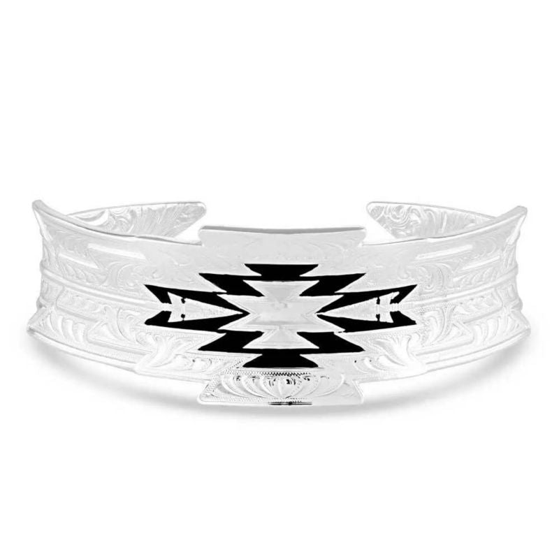 Montana Silversmiths Summer Storm Geometric Cuff B