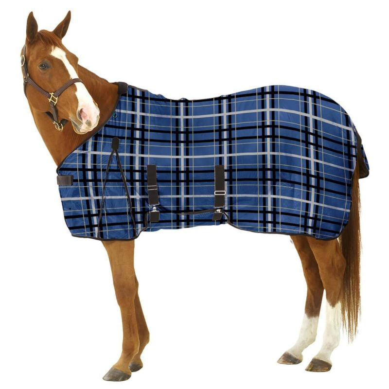 Pessoa Fly Sheet with Belly Cover 78 Sapphire Plaid