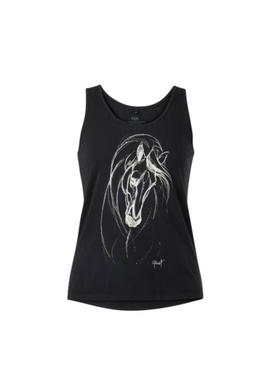 EQL by Kerrits Ladies Graceful Horse Tank Top