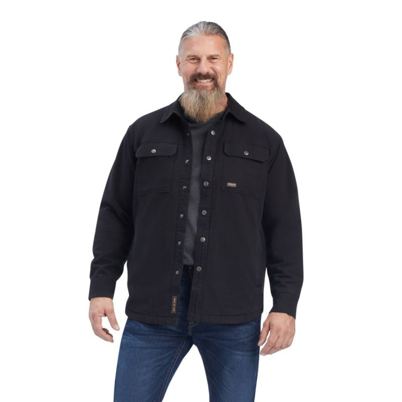 Ariat Mens Rebar Classic Canvas Shirt Jacket