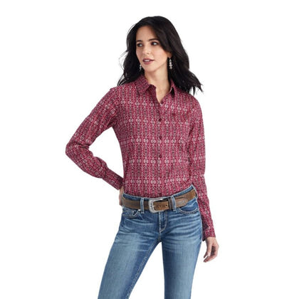 Ariat Ladies Wrinkle Resist Kirby Stretch Shirt
