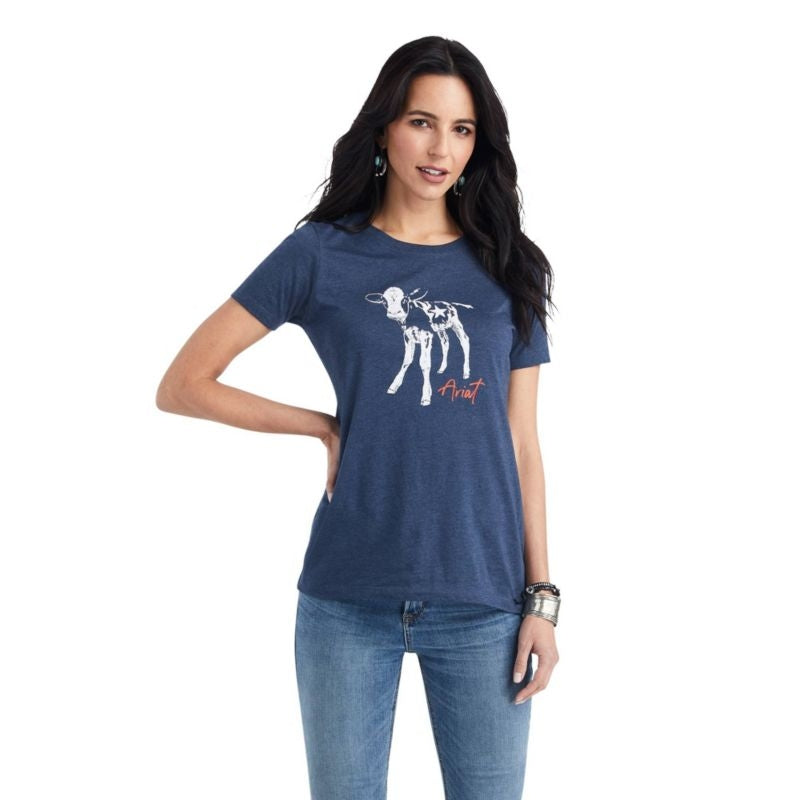 Ariat Ladies Star Calf Tee Shirt