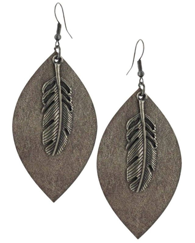 Montana Silversmiths Natured Feather Soft Textured