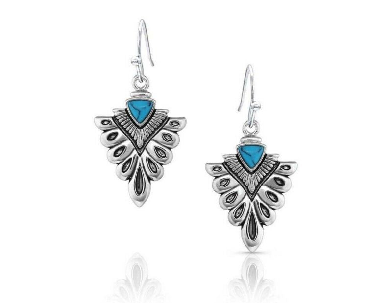 Montana Silversmiths Western Crowned Turquoise Dan