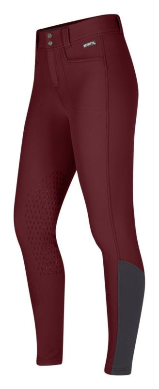 Kerrits Ladies 3-Season Tailored Knee Patch Breech