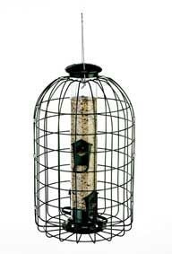 Audubon Squirrel Proof Caged Tube Feeder