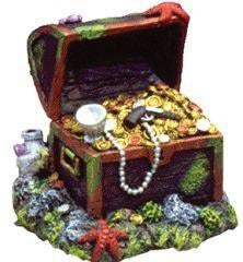 Blue Capt Kidd Buried Treasure Ornament