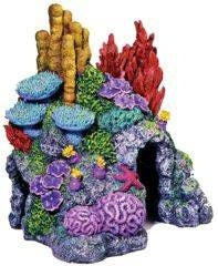Blue Ribbon Red Sea Coral Hideaway Ornament Small