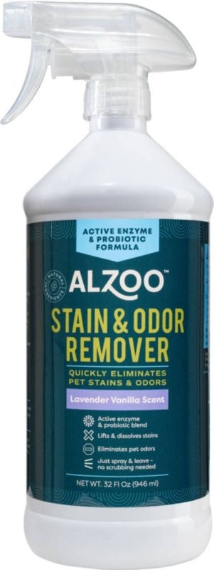 Alzoo Lavender Vanilla Stain & Odor Remover