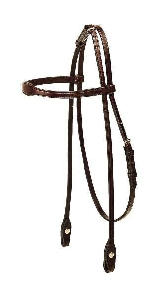 Tory English Bridle Flared Arabian Headstall