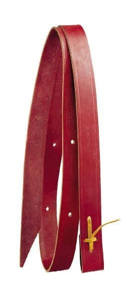 Tory Leather Tie Strap 1 1/2in x 5ft Burgundy