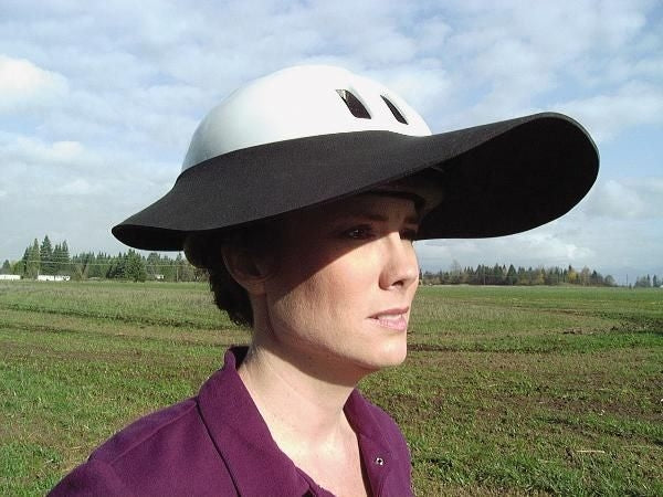 Cashel Sunbonnet Brim Black