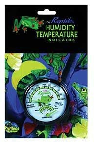 Humidity And Temperature Guage 5.25 x 1 x 8.5 Bk